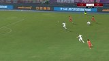 李影前场抢断单刀直入 建功心切一脚远射被扑出