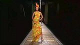 美女的t台魅力表演：新品清新造型美出新高度！