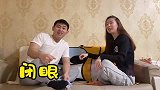 蒙眼亲亲挑战！