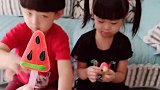 天啊，这个大一点的西瓜糖吃起来怎么那么辣？