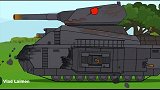 坦克世界动画：小坦克的矛盾,对大坦克来说往往就是肉搏的开端！