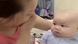奶奶打“哇哇”，宝宝看一遍就学会了，真是太搞笑了