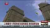 上海楼市：1月新房成交量创新低 房价依然坚挺