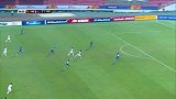 阿联酋前场抢断双人突进 阿米里迎球抽射高出横梁