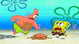 海绵宝宝惹火了派大星、章鱼哥和珊迪