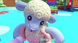 启蒙教育 3D动画小女孩特别喜欢自己的小羊羔玩具 趣味儿歌