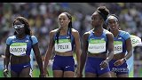 奥运会-16年-奇葩!美国女子100米接力掉棒竟重赛·中国申诉无门出局-新闻