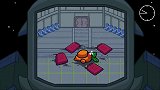 AmongUs我们之中游戏动画：烦躁的橙色太空人怒砸电脑
