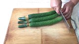 教你农村祖传腌黄瓜，香脆可口，制作方法简单，全家都爱吃！