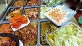 广东农村常见的自助餐，三荤三素，只要十块钱！还可以无限续饭