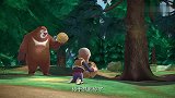 熊出没：强哥抓走锋王，遭遇蜜蜂大军的打击报复，自作孽不可活