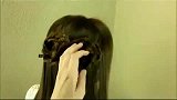 美甲-20140102-玫瑰女孩 后编式花形编发小巧玲珑