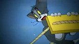猫和老鼠：汤姆坐秋千下去的瞬间，整个猫都不好了，看着都疼！