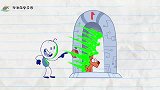 铅笔人搞笑动画：神奇的大门，怎么就失灵了呢？