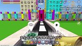 迷你世界：妹妹跑酷闯关，地瓜一直捣蛋，阻挡妹妹过关的脚步