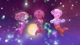 汪汪队：狗狗再次变人鱼狗，一起在海上打排球，还用大珍珠打呢