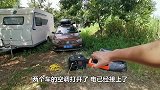 不买房常年住房车小哥一月工资买发电机，嫌噪音大自制隔音罩测试