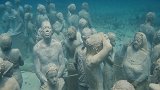 墨西哥的“海底博物馆”，藏有450尊雕像，会潜水才能参观