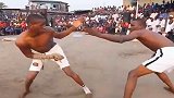 原始的裸拳比赛  非洲的传统武术  这可能是拳击最初的样子