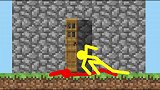 Minecraft动画：火柴人VS我的世界火柴人之战