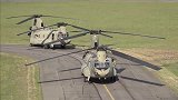 CH-47支奴干直升机：双旋翼的效果明显更好一些！