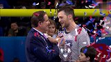 超级碗颁奖仪式全纪录 布雷迪手抱女儿发表夺冠感言