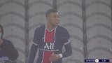 巴黎连续配合将球传进球门 姆巴佩速度太快越位在先