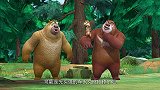 熊出没：光头强预感森林有矿石，下定决心要挖掘金矿石
