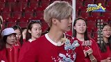 鹿晗说感觉好紧张啊，baby真是拼命女汉子，鹿晗接力喝啤酒