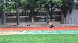 田径-17年-10.3米！180修长帅气体育生三级跳如空中飞鸟大鹏展翅-专题