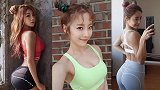 魅惑体坛-韩国元气女神身材迷人 萝莉脸+蜜桃臀走红网络