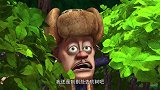 熊出没：光头强要跟狗熊比赛切水果，光头强居然答应了！