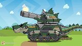 坦克动漫世界：D系开大招，S系打坦克不保呀