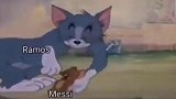 猫和老鼠YYDS！动画版恶搞拉莫斯守护梅西 卡塞米罗都看傻了