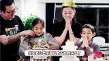 梅婷一家四口罕同框，11岁快快长相酷似妈妈，曾剑抚摸女儿脸颊超宠