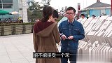 美女假扮电视采访节目，恶搞路人