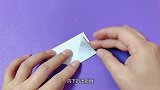 折个老鼠书签送给在家学习的你，手工折纸视频教程