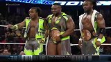 WWE-15年-SD第820期下：罗曼路见不平助安布罗斯摆平罗林斯-全场