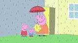 小猪佩奇：任性的乔治不穿雨衣，回到家的时候，乔治脸色很不好