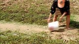 小小的水沟还有这么多鱼，真让人大开眼界