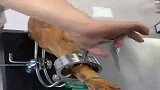 顶级刀功师傅处理几十万一条的火腿，网友你扔掉的都值好几万了啊