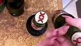 当没有开瓶器的时候，可以试试这一招，酒桌上的装逼利器