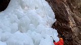 珠峰北坡攀登训练第五天，攀冰壁。加油
