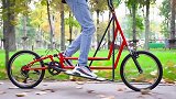 打造一辆能跑步的自行车，成本不到200块，脑洞大开！