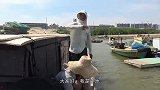 小池请来撒网高手再战大坝，跟几斤重的乌头鱼斗智斗勇，顺利拿下