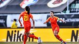 东亚杯-吴海燕头球破门王霜助攻 中国台北女足0-1中国女足