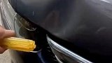 汽车凹坑无痕修复，这一幕我看懵了，也太简单了吧