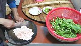 客家美食：三月李炒肥肠，福建人很喜欢的一道家常菜，看着流口水