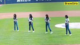 韩国女团BraveGirls棒球场现场演出