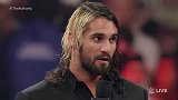 WWE-14年-RAW第1114期：罗林斯与胖子高管谈话 眉目传情有声有色-花絮